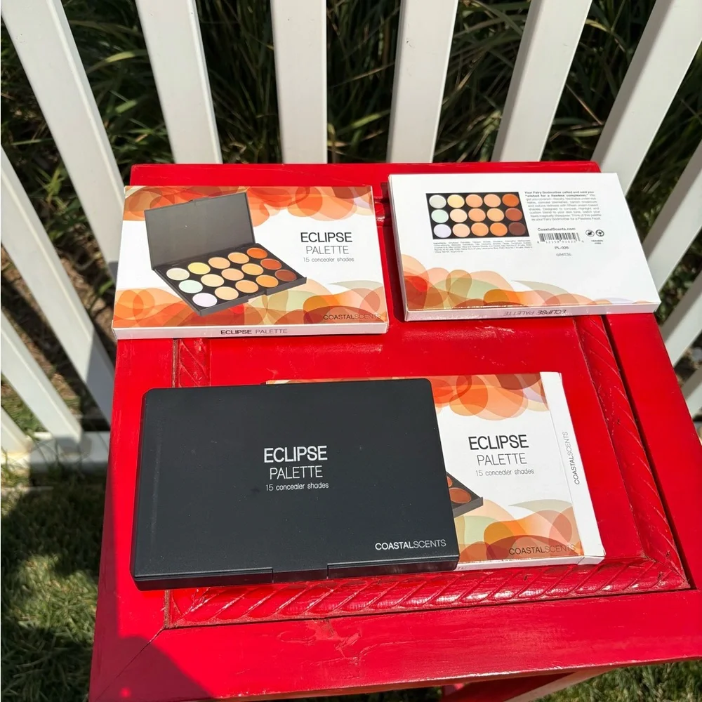 Eclipse Palette 15 Concealer Shades NIB, You Get 3